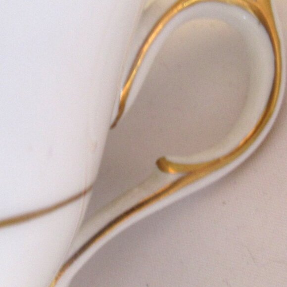 Paragon Tea Cup and Saucer, Hand Painted Summer Floral, Soft Sage Green,   I250 - Picture 9 of 9